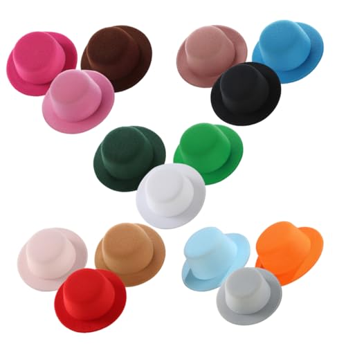 WOONEKY 15 Stück Teiliges Vintage Lolita Puppenhüte Bunte Miniatur Accessoires für Puppenhaus DIY Handwerksprojekte Hochzeit Deko Puppen und Haustier Party Zubehör WOONEKY 15 Stück Teiliges Vintage Lolita Puppenhüte Bunte Miniatur Accessoires für Puppenhaus DIY Handwerksprojekte Hochzeit Deko Puppen und Haustier Party Zubehör von WOONEKY