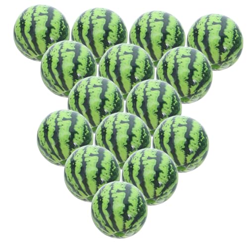 WOONEKY 15 Stück Teiliges Wassermelonen Schmuckperlen Kunststoff Realistische Fruchtmotive Bunte DIY Spacer Beads für Armbänder Halsketten Ohrringe Kreative Schmuckherstellung Zubehör WOONEKY 15 Stück Teiliges Wassermelonen Schmuckperlen Kunststoff Realistische Fruchtmotive Bunte DIY Spacer Beads für Armbänder Halsketten Ohrringe Kreative Schmuckherstellung Zubehör von WOONEKY