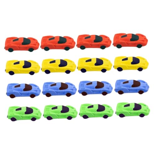WOONEKY 16 Stück Teiliges Kleine Radiergummis Bunte Radiergummi für Schüler Tragbare und Langlebige Gummis Geeignet für Lernen und Malen Zufällige Farbe Zufällige Farbe von WOONEKY