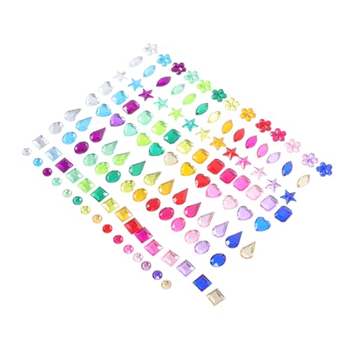 WOONEKY 1800 Stück Verschiedene Formen für DIY Bastelprojekte Vielseitig für Scrapbooking und Kunstverzierungen von WOONEKY