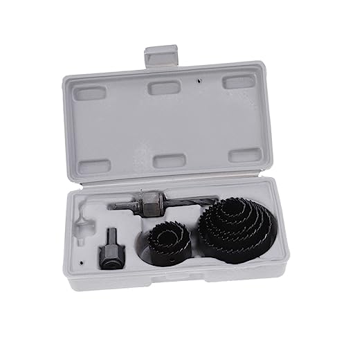 WOONEKY 1Loch Lochsägen Set für Holz Gipskarton und PVC Verstellbare Cutterbohrer für Präzise Bohrungen Langlebig und Installieren Geeignet für Verschiedene Materialien von WOONEKY