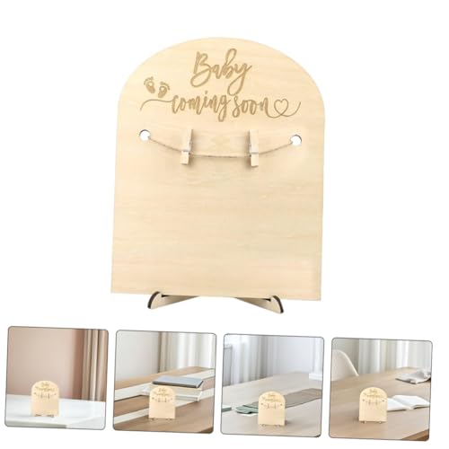 WOONEKY 2 Sätze Holz Gedenkkarten für Neugeborene mit Meilensteinkarten zur Ankündigungsschild für Babyparty und Kinderzimmerdekoration Vielseitige Foto Requisiten WOONEKY 2 Sätze Holz Gedenkkarten für Neugeborene mit Meilensteinkarten zur Ankündigungsschild für Babyparty und Kinderzimmerdekoration Vielseitige Foto Requisiten von WOONEKY