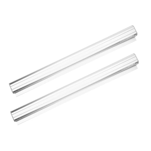 WOONEKY 2 Stück Aluminiumlegierung Ticket Halter Schiebeschiene Küchen Bestellhalter ohne Bohren für Restaurants Cafés Bars Effiziente Menüorganisation Robust Langlebig WOONEKY 2 Stück Aluminiumlegierung Ticket Halter Schiebeschiene Küchen Bestellhalter ohne Bohren für Restaurants Cafés Bars Effiziente Menüorganisation Robust Langlebig von WOONEKY