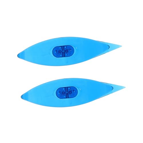 WOONEKY 2 Stück Tatting Shuttle aus Ergonomisch Langlebig für DIY Spitzenherstellung Handarbeit Zubehör für und Häkeln in Blau WOONEKY 2 Stück Tatting Shuttle aus Ergonomisch Langlebig für DIY Spitzenherstellung Handarbeit Zubehör für und Häkeln in Blau von WOONEKY