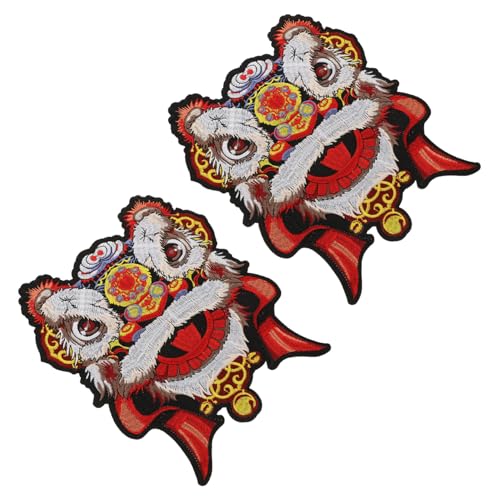 WOONEKY 2 Stück Teiliges Chinesische Tier Stickerei Patches Langlebige Bestickte Applikationen Einfach zum Aufnähen Vielseitig für Kleidung Taschen und DIY Bastelarbeiten Geeignet WOONEKY 2 Stück Teiliges Chinesische Tier Stickerei Patches Langlebige Bestickte Applikationen Einfach zum Aufnähen Vielseitig für Kleidung Taschen und DIY Bastelarbeiten Geeignet von WOONEKY