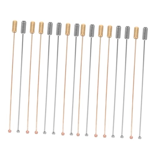 WOONEKY 20 Stück Brooch Pin Stick mit Stopper Enden Metall Sicherheitsnadeln für DIY Schmuckherstellung Vielseitige Anstecknadeln für Anzug Krawatte Hut Schal Antitarnbeschichtet Fest WOONEKY 20 Stück Brooch Pin Stick mit Stopper Enden Metall Sicherheitsnadeln für DIY Schmuckherstellung Vielseitige Anstecknadeln für Anzug Krawatte Hut Schal Antitarnbeschichtet Fest von WOONEKY
