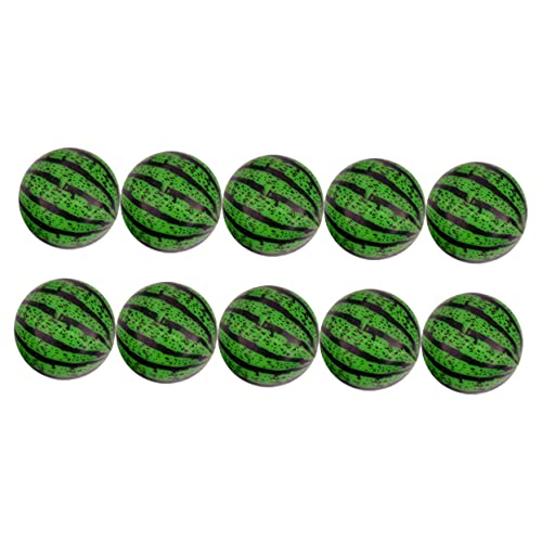 WOONEKY 20 Stück Bunte Teiliges Wassermelonen Bouncy Bälle für Lustige Lehrreiche Spielzeuge Hand Fuß Koordination für Strand Pool und Innenräume Zufällige Farbe Zufällige Farbe von WOONEKY