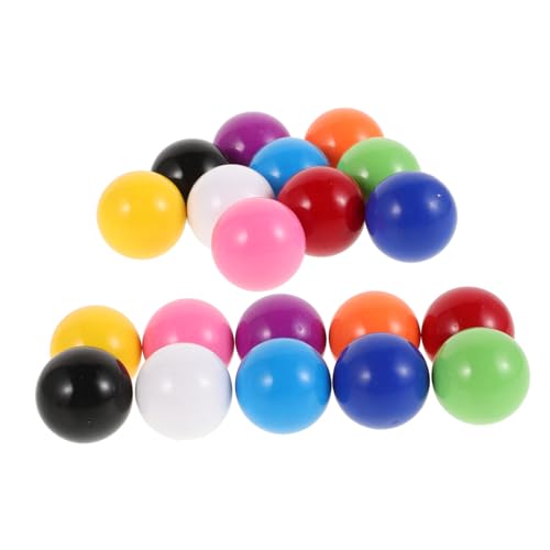 WOONEKY 20 Stück Farbige Kugeln für Ball Run Toys Austauschbare Spielkugeln für Zählspiele Lernspielzeug und Gruppenaktivitäten für Mädchen WOONEKY 20 Stück Farbige Kugeln für Ball Run Toys Austauschbare Spielkugeln für Zählspiele Lernspielzeug und Gruppenaktivitäten für Mädchen von WOONEKY