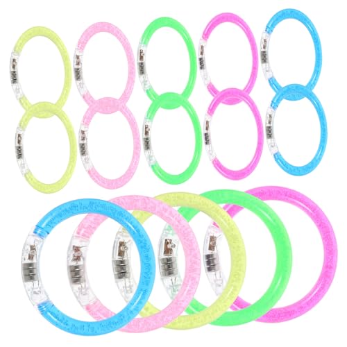 WOONEKY 20 Stück Leuchtarmbänder Verschiedenen Farben Fluoreszierende Armbänder für Partys Hochzeiten Camping und Mehr Hochwertige Acrylmaterialien Bruchsicher und Sofort Leuchtend WOONEKY 20 Stück Leuchtarmbänder Verschiedenen Farben Fluoreszierende Armbänder für Partys Hochzeiten Camping und Mehr Hochwertige Acrylmaterialien Bruchsicher und Sofort Leuchtend von WOONEKY