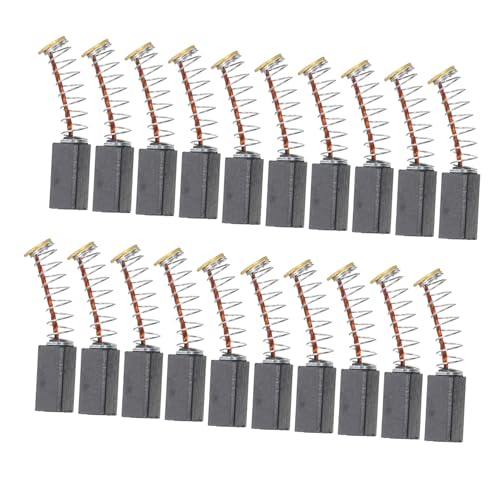 WOONEKY 20 Stück Motor Kohlebürsten Ersatz für Elektrowerkzeuge für Elektrische Bohrmaschinen Schleifmaschinen und Langlebige Kohlebürsten WOONEKY 20 Stück Motor Kohlebürsten Ersatz für Elektrowerkzeuge für Elektrische Bohrmaschinen Schleifmaschinen und Langlebige Kohlebürsten von WOONEKY