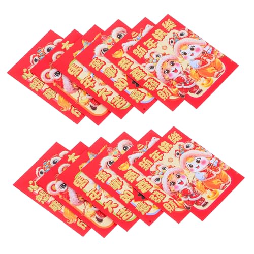 WOONEKY 20 Stück Rote Umschläge Jahr Des Pferdes Lunar Jahr Geldbeutel aus Papier Stabile Verarbeitung für Neujahrsfest Hochzeit Geburtstag Praktische Hong Bao Geldtaschen WOONEKY 20 Stück Rote Umschläge Jahr Des Pferdes Lunar Jahr Geldbeutel aus Papier Stabile Verarbeitung für Neujahrsfest Hochzeit Geburtstag Praktische Hong Bao Geldtaschen von WOONEKY