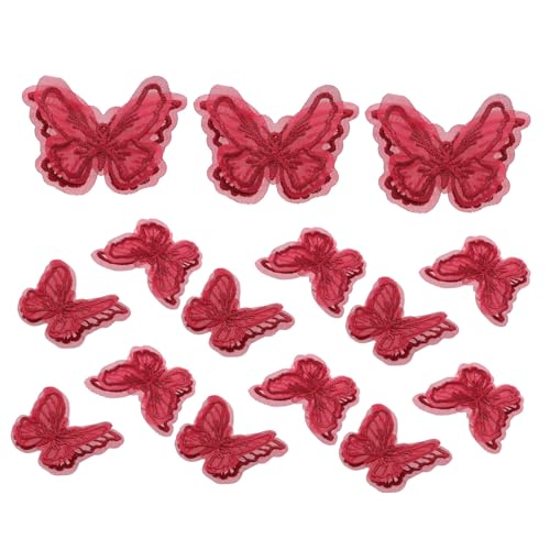 WOONEKY 20 Stück Spitzen Schmetterling Applikationen Stickerei Zarte Spitze Vielseitig für Kleidung Diy Handwerk Taschen Frühlings und Sommerdekoration Romantisches Design WOONEKY 20 Stück Spitzen Schmetterling Applikationen Stickerei Zarte Spitze Vielseitig für Kleidung Diy Handwerk Taschen Frühlings und Sommerdekoration Romantisches Design von WOONEKY