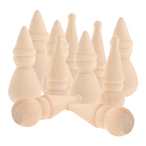 WOONEKY 20 Stück Teiliges Holz Schneemann Peg Dolls Unbemalte DIY Holzfiguren für Stabile Holzmaterialien für Weihnachtsdekoration und Malprojekte Einfache Handhabung für Kreative WOONEKY 20 Stück Teiliges Holz Schneemann Peg Dolls Unbemalte DIY Holzfiguren für Stabile Holzmaterialien für Weihnachtsdekoration und Malprojekte Einfache Handhabung für Kreative von WOONEKY