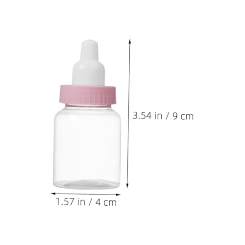 WOONEKY 20 Stück Teiliges Transparente Mini Milchflaschen Süßigkeitenboxen Shower Party Deko für Jungen und Mädchen Wiederverwendbare Candy Container mit Mittlerer Kapazität Niedliche WOONEKY 20 Stück Teiliges Transparente Mini Milchflaschen Süßigkeitenboxen Shower Party Deko für Jungen und Mädchen Wiederverwendbare Candy Container mit Mittlerer Kapazität Niedliche von WOONEKY