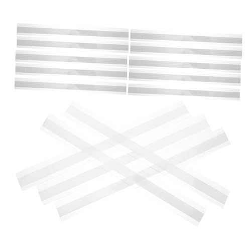 WOONEKY 20 Stück Teiliges Transparente Selbstklebende Preisschildhalter für Supermarktregale Langlebige Klare Etikettenhalter für Einzelhandel und Ladenauszeichnung WOONEKY 20 Stück Teiliges Transparente Selbstklebende Preisschildhalter für Supermarktregale Langlebige Klare Etikettenhalter für Einzelhandel und Ladenauszeichnung von WOONEKY