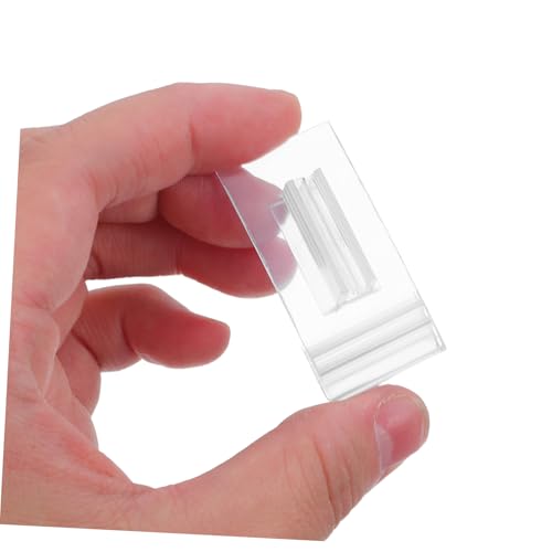 WOONEKY 20 Stück Teiliges Transparentes Preisschild Clip Langlebige Etikettenhalter für Supermärkte und Einzelhandel Einfache Preisanzeige und Flexibler Sicherer Halter für Regale und WOONEKY 20 Stück Teiliges Transparentes Preisschild Clip Langlebige Etikettenhalter für Supermärkte und Einzelhandel Einfache Preisanzeige und Flexibler Sicherer Halter für Regale und von WOONEKY