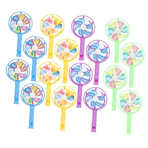 WOONEKY 20 Stück Windmühlen Lustige Pfeifen für Partys Kindergeburtstage und Geräuschmacher Farbe Zufällig Cheering Noise Makers für Unvergessliche Feiern Zufällige Farbe von WOONEKY