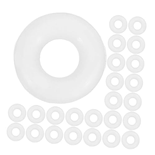 WOONEKY 200 Stück Silikon Abstandshalter Flexibele Perlen für Diy Schmuckherstellung für Armbänder und Zuverlässige Ringstopper und Positionierungsperlen WOONEKY 200 Stück Silikon Abstandshalter Flexibele Perlen für Diy Schmuckherstellung für Armbänder und Zuverlässige Ringstopper und Positionierungsperlen von WOONEKY