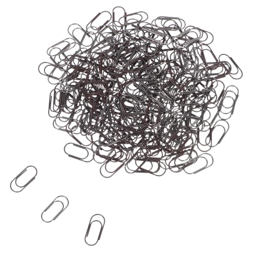 WOONEKY 200 Stück Vintage Mini Paper Clips Metall Büroklammern Retro Stil Leicht Tragbar Für Dokumentenorganisation Büro Schule Basteln WOONEKY 200 Stück Vintage Mini Paper Clips Metall Büroklammern Retro Stil Leicht Tragbar Für Dokumentenorganisation Büro Schule Basteln von WOONEKY