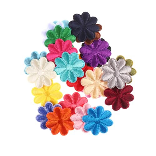 WOONEKY 24 Stück Teiliges Gestickte Sonnenblumen Aufnäher zum Aufnähen und Aufbügeln Langlebige Applique Patches für Kleidung Jeans Hüte Taschen Einfaches Nähen und Reparieren Bunte DIY WOONEKY 24 Stück Teiliges Gestickte Sonnenblumen Aufnäher zum Aufnähen und Aufbügeln Langlebige Applique Patches für Kleidung Jeans Hüte Taschen Einfaches Nähen und Reparieren Bunte DIY von WOONEKY