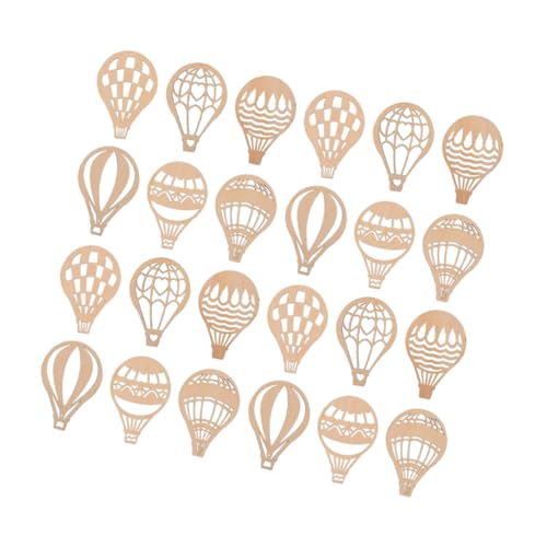 WOONEKY 24 Stück Teiliges Naturbelassene Holzscheiben Heißluftballon Motiv zum Basteln Glatte Kanten Robuste Holzchips DIY Handbemalt Kunsthandwerk Geschenkidee WOONEKY 24 Stück Teiliges Naturbelassene Holzscheiben Heißluftballon Motiv zum Basteln Glatte Kanten Robuste Holzchips DIY Handbemalt Kunsthandwerk Geschenkidee von WOONEKY