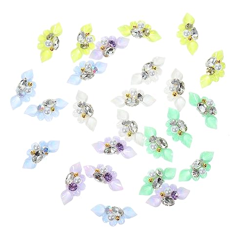 WOONEKY 25 Stück Kawaii Nail Charms Blüten Dekorationen für Nagelkunst für Acryl und Kunstnägel für Nagelkünstler und Diy Enthusiasten Romantischer Look für Hochzeiten und Besondere WOONEKY 25 Stück Kawaii Nail Charms Blüten Dekorationen für Nagelkunst für Acryl und Kunstnägel für Nagelkünstler und Diy Enthusiasten Romantischer Look für Hochzeiten und Besondere von WOONEKY