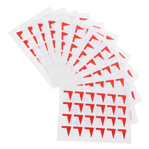 WOONEKY 288 Stück Teiliges Selbstklebendes Klassifizierungsaufkleber Rote Dekorative Etiketten für DIY Ablösbare Sticker ohne Rückstände Praktische Markierungsaufkleber für Büro und WOONEKY 288 Stück Teiliges Selbstklebendes Klassifizierungsaufkleber Rote Dekorative Etiketten für DIY Ablösbare Sticker ohne Rückstände Praktische Markierungsaufkleber für Büro und von WOONEKY