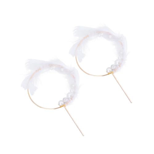 WOONEKY Geburtstag 2St kreative Tortenaufsätze the wedding party sideen deko Kuchendeckel s-Cupcake-Topper Kuchen Picks Cupcake-Sticks Feder schmücken Pappbecher Zylinder Weiß WOONEKY Geburtstag 2St kreative Tortenaufsätze the wedding party sideen deko Kuchendeckel s-Cupcake-Topper Kuchen Picks Cupcake-Sticks Feder schmücken Pappbecher Zylinder Weiß von WOONEKY