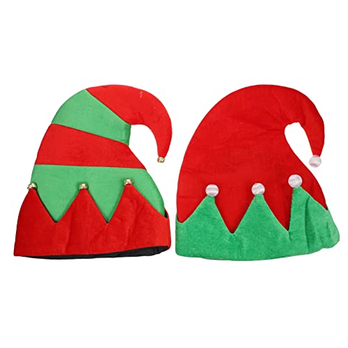 WOONEKY 2pcs Weihnachten Hüte Weihnachten Dressing up Requisiten Kreative Santa Hut für Party WOONEKY 2pcs Weihnachten Hüte Weihnachten Dressing up Requisiten Kreative Santa Hut für Party von WOONEKY