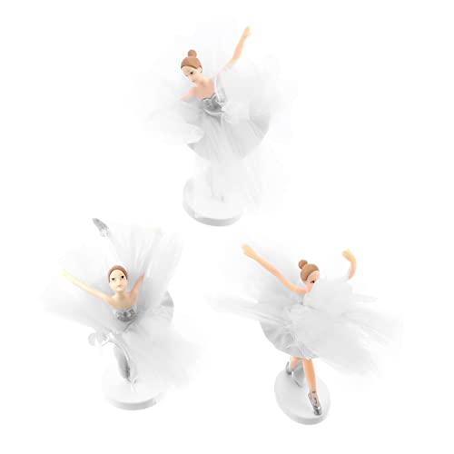 WOONEKY 3 Sätze Ballerina Cupcake Topper Teilig Weißes Tüll Mädchen Tortendeko Geburtstag Party Kuchenfigur Leicht Langlebig für Hochzeit Shower Weihnachten WOONEKY 3 Sätze Ballerina Cupcake Topper Teilig Weißes Tüll Mädchen Tortendeko Geburtstag Party Kuchenfigur Leicht Langlebig für Hochzeit Shower Weihnachten von WOONEKY