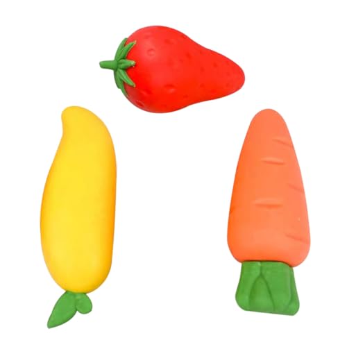 WOONEKY 3 Stück Kreative Mini Frucht Radiergummis Adorable Radierer für Schule Zuhause aus Sicheren Materialien Leicht und Tragbar für Künstler WOONEKY 3 Stück Kreative Mini Frucht Radiergummis Adorable Radierer für Schule Zuhause aus Sicheren Materialien Leicht und Tragbar für Künstler von WOONEKY