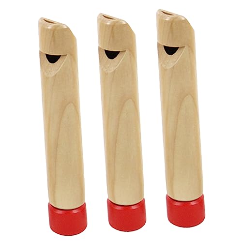 WOONEKY 3 Stück Teiliges Holzpfeifen für Sichere Holzmaterialien Glatte Oberfläche Pädagogisches Musikinstrument für Kindergeburtstag und Frühförderung WOONEKY 3 Stück Teiliges Holzpfeifen für Sichere Holzmaterialien Glatte Oberfläche Pädagogisches Musikinstrument für Kindergeburtstag und Frühförderung von WOONEKY