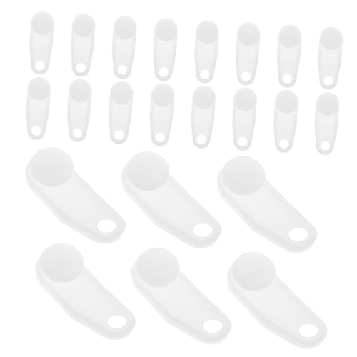 WOONEKY 30 Stück Gardinenschienen Rollen, Gardinenschienen Gleiter, Gardinenschienen Gleiter, Gardinenrollen, Gardinengleiter, Gardinenträger, Gleitvorhangläufer, Gardinenläufer, von WOONEKY