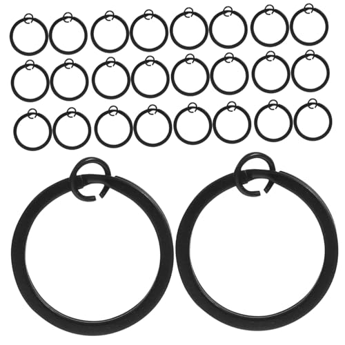 WOONEKY 30 Stück Metall Flache Schlüsselringe Runde Geteilte Schlüsselanhänger Ringe Für Zuhause Auto Büro Vielseitige Schlüsselorganisation DIY Zubehör WOONEKY 30 Stück Metall Flache Schlüsselringe Runde Geteilte Schlüsselanhänger Ringe Für Zuhause Auto Büro Vielseitige Schlüsselorganisation DIY Zubehör von WOONEKY
