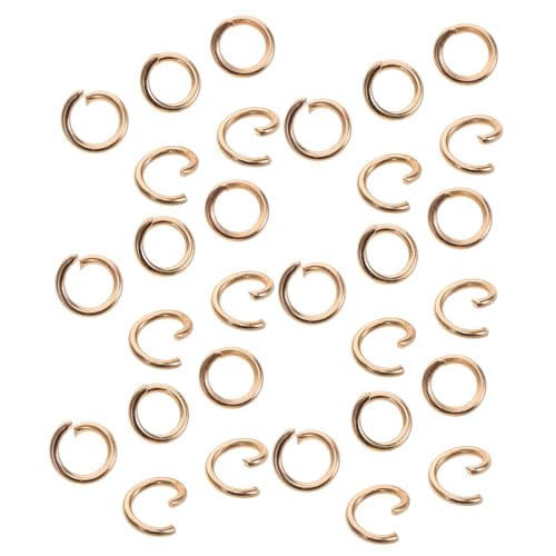 WOONEKY 30 Stück Teiliges Schmuckverbinder aus Robustem Eisen mit Offenen Biegeringen und Kettenverbindern für DIY Armbänder Halsketten Ohrringe Schmuckherstellung Zubehör WOONEKY 30 Stück Teiliges Schmuckverbinder aus Robustem Eisen mit Offenen Biegeringen und Kettenverbindern für DIY Armbänder Halsketten Ohrringe Schmuckherstellung Zubehör von WOONEKY