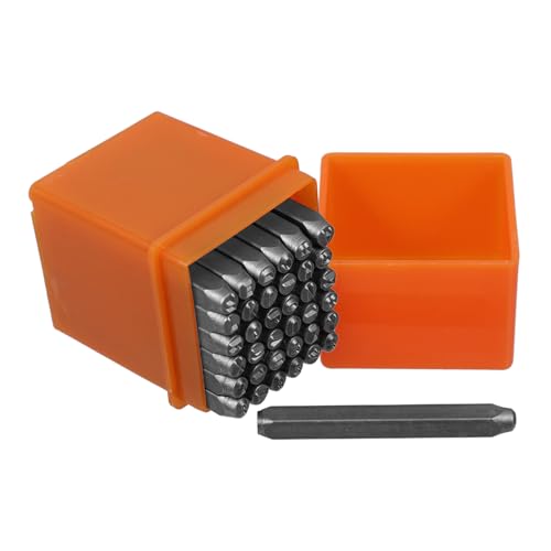 WOONEKY 37 Stück Teiliges Metallstempel Set mit Buchstaben und Herzen Präzisionswerkzeuge für Holz Kunststoff und für Diy Projekte und Stempel WOONEKY 37 Stück Teiliges Metallstempel Set mit Buchstaben und Herzen Präzisionswerkzeuge für Holz Kunststoff und für Diy Projekte und Stempel von WOONEKY