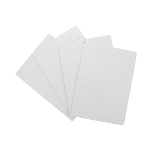 WOONEKY 4 Blätter Weiße DIY Puzzles Teile Blanko Puzzleboard zum Bemalen und Gestalten Fördert Kreativität Feinmotorik und Familieninteraktion Vielseitig als Dekoration und Lernspielzeug WOONEKY 4 Blätter Weiße DIY Puzzles Teile Blanko Puzzleboard zum Bemalen und Gestalten Fördert Kreativität Feinmotorik und Familieninteraktion Vielseitig als Dekoration und Lernspielzeug von WOONEKY