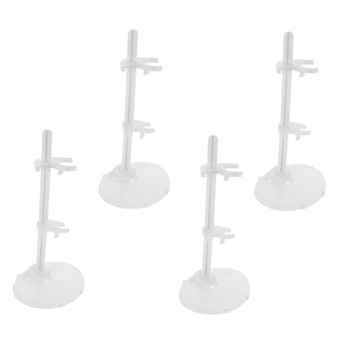 WOONEKY 4 Sätze Puppenständer Doll Display Halter Stabil rutschfest für Puppenmodelle Zubehör WOONEKY 4 Sätze Puppenständer Doll Display Halter Stabil rutschfest für Puppenmodelle Zubehör von WOONEKY