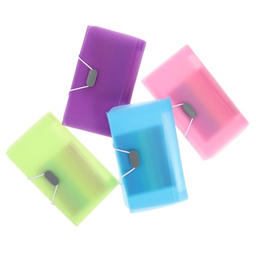 WOONEKY 4 Stück Teiliges Fächermappe Farbige Mini Aktenordner mit Fächern Erweiterbarer Papierordner für Belege und Dokumente Kompakter Organizer für Büro und Zuhause WOONEKY 4 Stück Teiliges Fächermappe Farbige Mini Aktenordner mit Fächern Erweiterbarer Papierordner für Belege und Dokumente Kompakter Organizer für Büro und Zuhause von WOONEKY