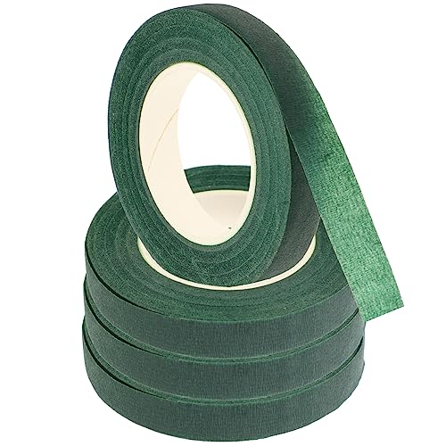 WOONEKY 4 Stück Teiliges Grünes Wasserfestes Floristenband mit Hoher Dehnbarkeit zum Blumenstiele Wickeln und DIY Basteln Flexibles Klebeband für Sträuße und Blumendekorationen WOONEKY 4 Stück Teiliges Grünes Wasserfestes Floristenband mit Hoher Dehnbarkeit zum Blumenstiele Wickeln und DIY Basteln Flexibles Klebeband für Sträuße und Blumendekorationen von WOONEKY