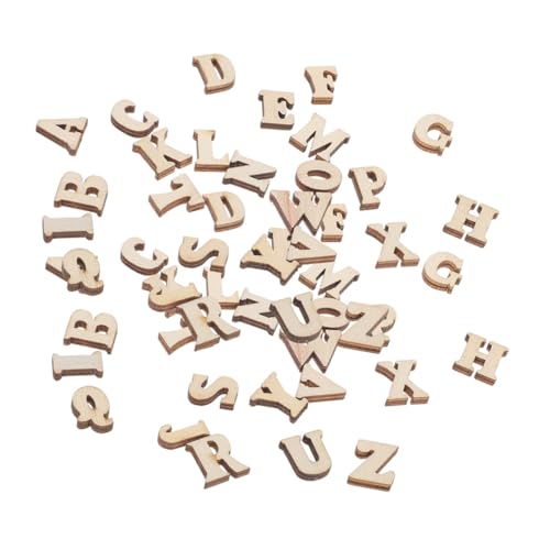 WOONEKY 416 Stück Teiliges Holzbuchstaben Set Naturholz Buchstaben Basteln Unlackiert Vintage Alphabet Formen für Wanddekoration DIY Kunstprojekte WOONEKY 416 Stück Teiliges Holzbuchstaben Set Naturholz Buchstaben Basteln Unlackiert Vintage Alphabet Formen für Wanddekoration DIY Kunstprojekte von WOONEKY