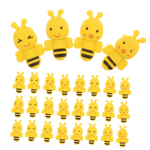 WOONEKY 48 Stück Bienen Radiergummis Kreative Abnehmbare Bienenform Tpr Radiergummi Lernspielzeug für Schule Party Belohnung Geschenkfüllungen WOONEKY 48 Stück Bienen Radiergummis Kreative Abnehmbare Bienenform Tpr Radiergummi Lernspielzeug für Schule Party Belohnung Geschenkfüllungen von WOONEKY