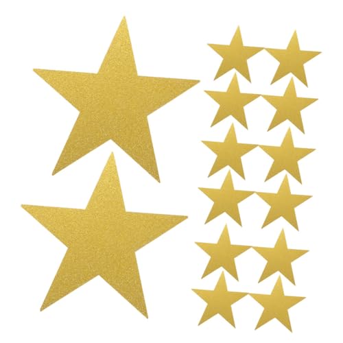 WOONEKY 48 Stück Teiliges Glitzernde Stern Papierausschnitte Doppelseitige Sterne für Klassenzimmer Dekoration Diy Projekte und Kreative Handarbeiten WOONEKY 48 Stück Teiliges Glitzernde Stern Papierausschnitte Doppelseitige Sterne für Klassenzimmer Dekoration Diy Projekte und Kreative Handarbeiten von WOONEKY