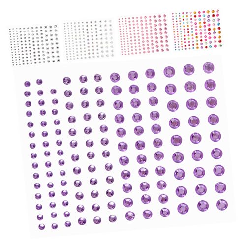 WOONEKY 5 Bögen DIY Aufkleber, Glitzer Juwelen Aufkleber, Zum Aufkleben, Rosa Gesichts Edelsteine, Bezaubernde Edelstein Aufkleber, Edelsteine Zum Basteln, Schmuckzubehör, Edelstein WOONEKY 5 Bögen DIY Aufkleber, Glitzer Juwelen Aufkleber, Zum Aufkleben, Rosa Gesichts Edelsteine, Bezaubernde Edelstein Aufkleber, Edelsteine Zum Basteln, Schmuckzubehör, Edelstein von WOONEKY