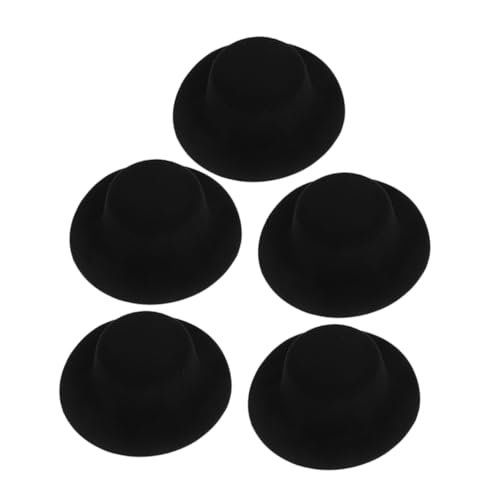 WOONEKY 5 Stück Teiliges Mini Filzhut Kleine DIY Bastelhüte aus Filz Miniatur Puppenhüte für Dekoration Schmuckherstellung und Puppenzubehör Praktische für Vielseitige Verwendung WOONEKY 5 Stück Teiliges Mini Filzhut Kleine DIY Bastelhüte aus Filz Miniatur Puppenhüte für Dekoration Schmuckherstellung und Puppenzubehör Praktische für Vielseitige Verwendung von WOONEKY