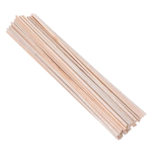 WOONEKY 50 Stück Quadratische Balsaholzstäbe Natürliche Holzleisten zum Basteln Modellbau DIY Projekte Leichtes für Kreative Handarbeiten WOONEKY 50 Stück Quadratische Balsaholzstäbe Natürliche Holzleisten zum Basteln Modellbau DIY Projekte Leichtes für Kreative Handarbeiten von WOONEKY