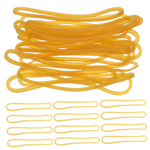 WOONEKY 500 Stück Gelbe Gummibänder Elastisch Schwerlast Gummiringe Temperaturbeständig Für Büro Dokumentenorganisation Aktenordner Flexibel Strapazierfähig WOONEKY 500 Stück Gelbe Gummibänder Elastisch Schwerlast Gummiringe Temperaturbeständig Für Büro Dokumentenorganisation Aktenordner Flexibel Strapazierfähig von WOONEKY
