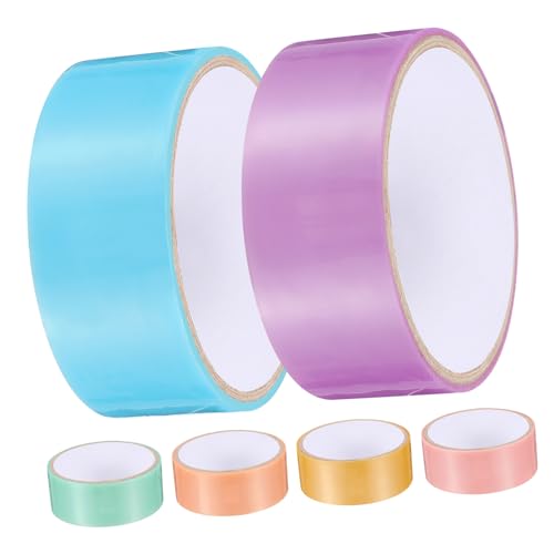 WOONEKY 6 Rollen Klebeband mit Bunten Leuchtenden Farben Extra Breites Klebriges Ball DIY Band Einfach zu Verwenden Glatte Oberfläche für Basteln und Geschenkideen Breit Farben WOONEKY 6 Rollen Klebeband mit Bunten Leuchtenden Farben Extra Breites Klebriges Ball DIY Band Einfach zu Verwenden Glatte Oberfläche für Basteln und Geschenkideen Breit Farben von WOONEKY
