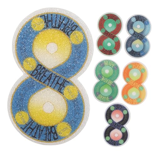 WOONEKY 6 Stück Teiliges Calm Down Sticker mit Strukturierter Oberfläche Wiederverwendbare Haftende Stressabbau Aufkleber für Handyrückseite Laptop Fenster und Kreative DIY Anwendungen WOONEKY 6 Stück Teiliges Calm Down Sticker mit Strukturierter Oberfläche Wiederverwendbare Haftende Stressabbau Aufkleber für Handyrückseite Laptop Fenster und Kreative DIY Anwendungen von WOONEKY