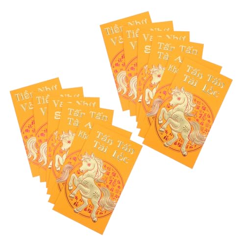 WOONEKY 60 Stück Rote Umschläge Jahr Des Pferdes Gold Traditionelle Vietnamesische Glücksgeldumschläge für Chinesisches Neujahr Frühlingfest Hochzeit Geburtstag WOONEKY 60 Stück Rote Umschläge Jahr Des Pferdes Gold Traditionelle Vietnamesische Glücksgeldumschläge für Chinesisches Neujahr Frühlingfest Hochzeit Geburtstag von WOONEKY